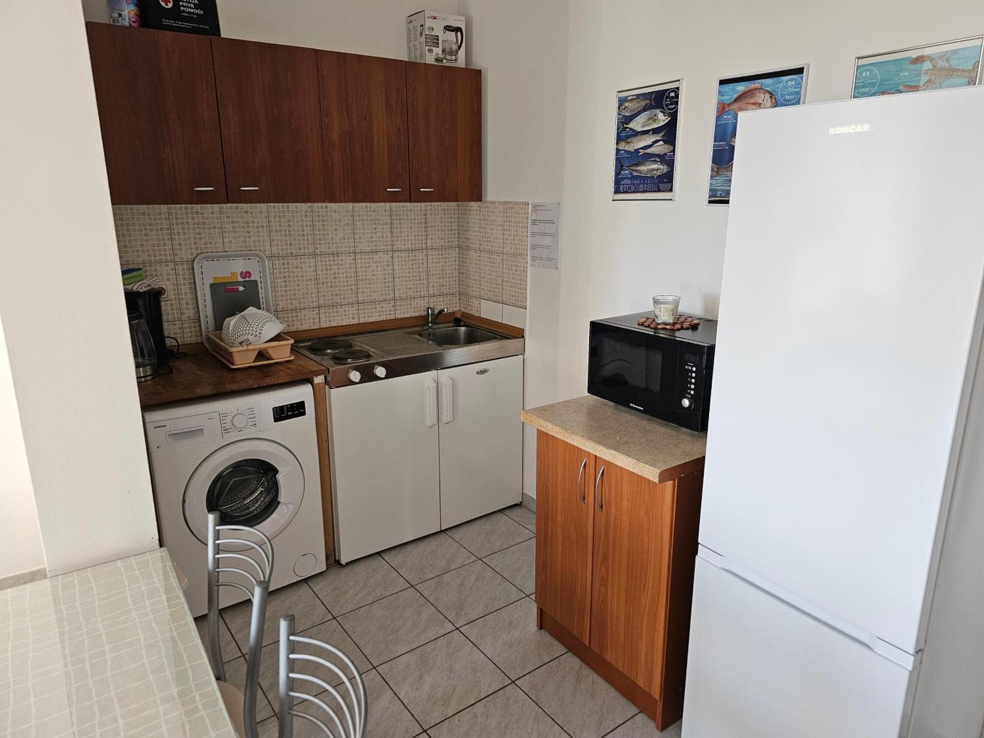Apartments Zemunik 奥米什 外观 照片